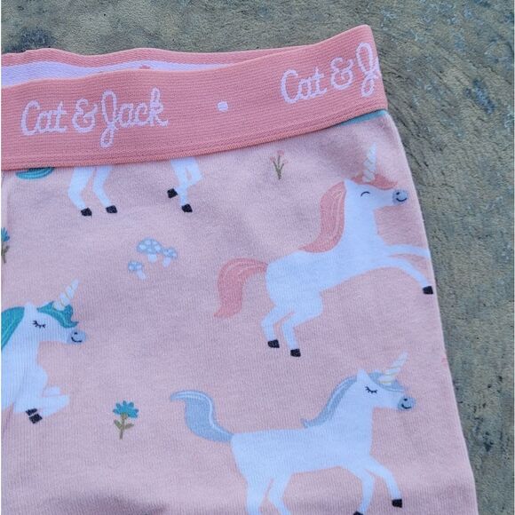 🤸♀️3 for 12🤸♂️ Cat & Jack Unicorn Pajama Set Bottoms & Top 8 - Picture 3 of 6